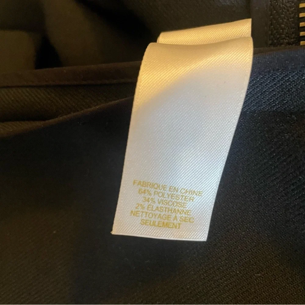 Kate Spade Classic Black Pencil Skirt Office Siren Size 0 worn once